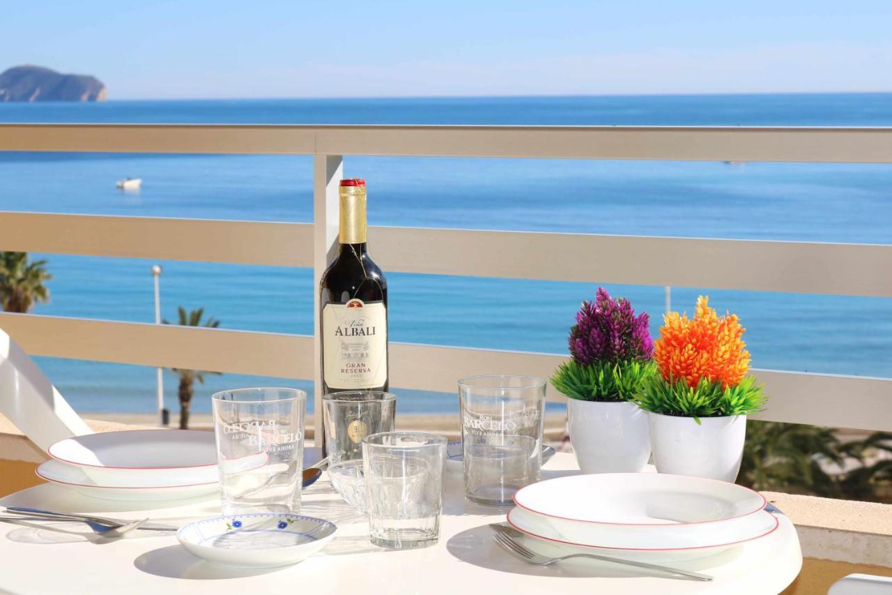 B Voramar 45 Vistas Al Mar Y Wifi Appartement Calpe Buitenkant foto